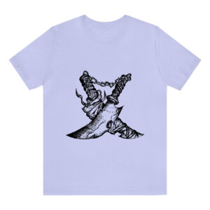 Broken Blades – Hand-Drawn Symbolic Knife Art Unisex T-Shirt | 4 Colors