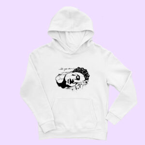 Life Goes On — Hand-Drawn Broken Sculpture Art Hoodie | 3 Colors